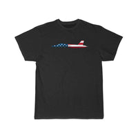 Thumbnail for American Flag Military Jet T Shirt THE AV8R