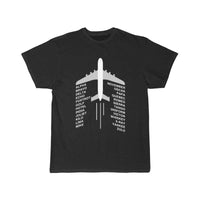 Thumbnail for Pilot Alphabet Airplane T-SHIRT THE AV8R