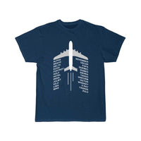 Thumbnail for Pilot Alphabet Airplane T-SHIRT THE AV8R