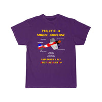 Thumbnail for Model Building Pilot Airplane T-SHIRT THE AV8R