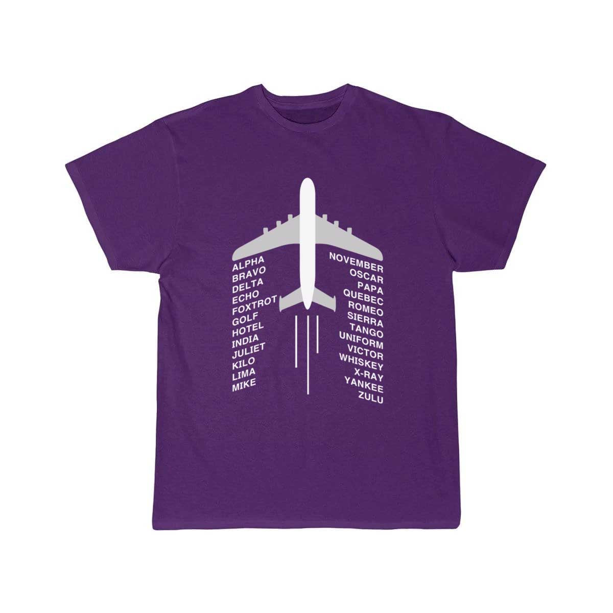 Pilot Alphabet Airplane T-SHIRT THE AV8R