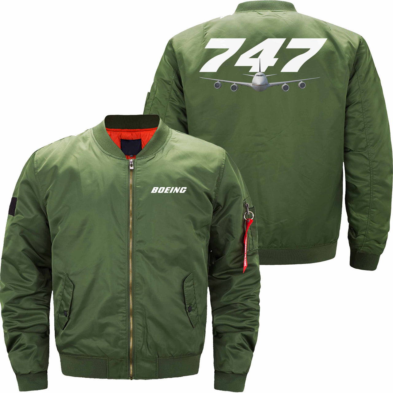 Boeing 747 Ma-1 Bomber Jacket Flight Jacket Aviator Jacket THE AV8R