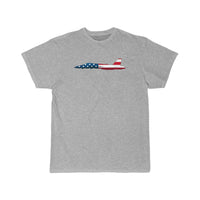 Thumbnail for American Flag Military Jet T Shirt THE AV8R