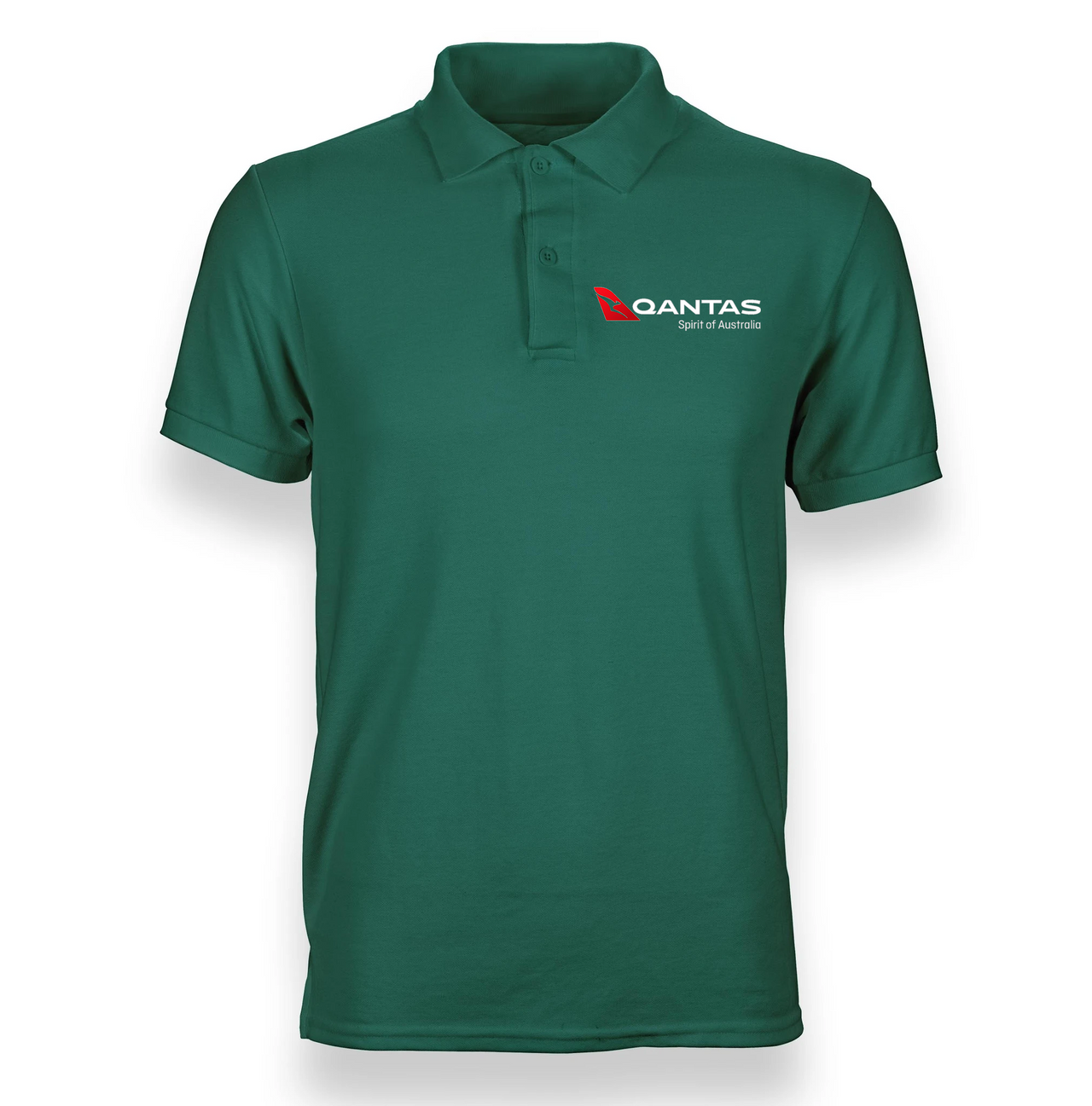 POLO-T-SHIRT DER QANTAS AIRLINES