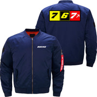 Thumbnail for Boeing 767 Ma-1 Bomber Jacket Flight Jacket Aviator Jacket THE AV8R