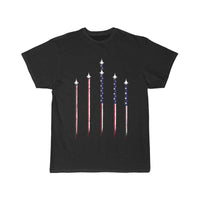 Thumbnail for Jet US Flag, Jets Flying, Patriotic USA T Shirt THE AV8R