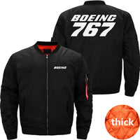 Thumbnail for Boeing 767 Ma-1 Bomber Jacket Flight Jacket Aviator Jacket THE AV8R