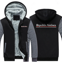 Thumbnail for REPUBLIC AIRLINES  JACKETS FLEECE SWEATSHIRT