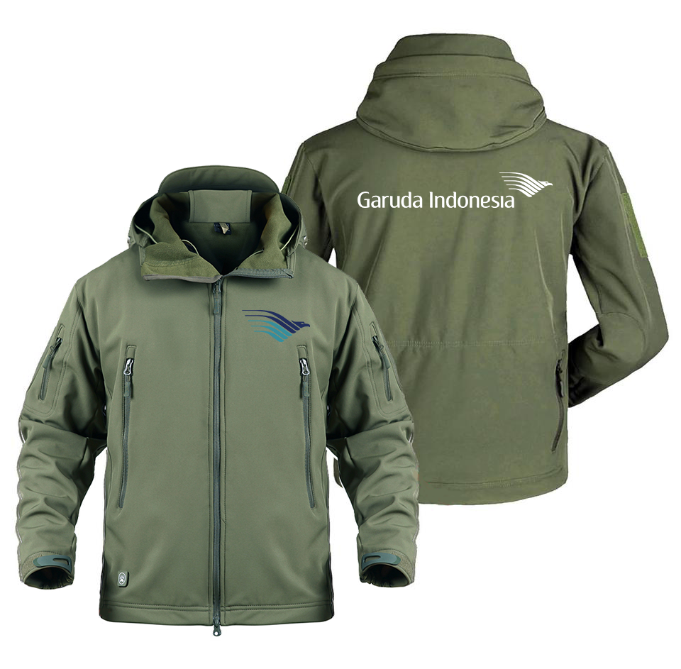 GARUDA INDONESIA AIRLINES DESIGNED MILITARY FLEECE THE AV8R