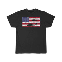 Thumbnail for Helicopter American Flag Pilot Helicopter T-Shirt THE AV8R