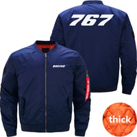 Thumbnail for Boeing 767 Ma-1 Bomber Jacket Flight Jacket Aviator Jacket15 THE AV8R