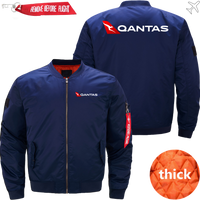 Thumbnail for QANTAS AIRLINES MA1 JACKET THE AV8R