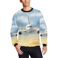 Thumbnail for HOODIE - 124 Men's Oversized Fleece Crew Sweatshirt e-joyer