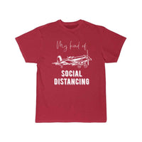 Thumbnail for Airplane Pilot - Social Distancing Saying T-SHIRT THE AV8R