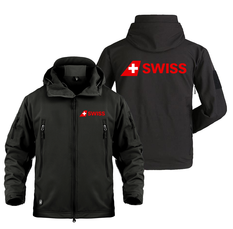 SWISS AIRLINES DESIGNED MILITARY FLEECE THE AV8R