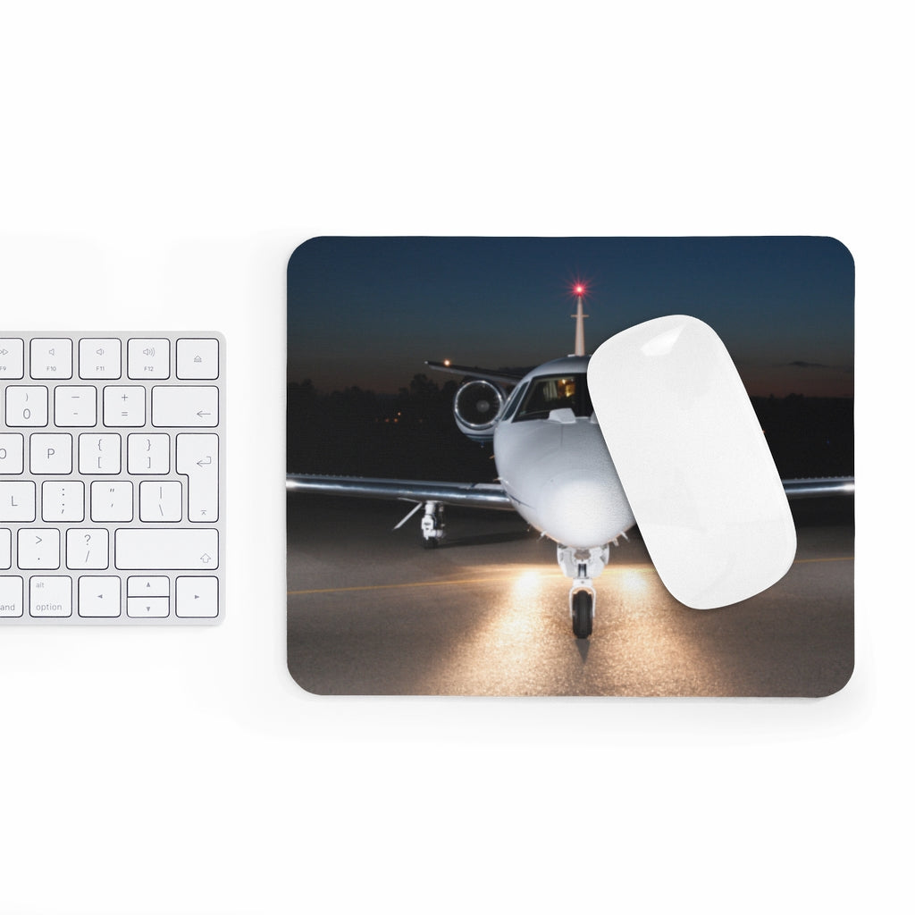 AVIATION NIGHT  -  MOUSE PAD Printify