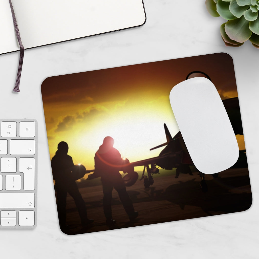 AVIATION EVENING -  MOUSE PAD Printify