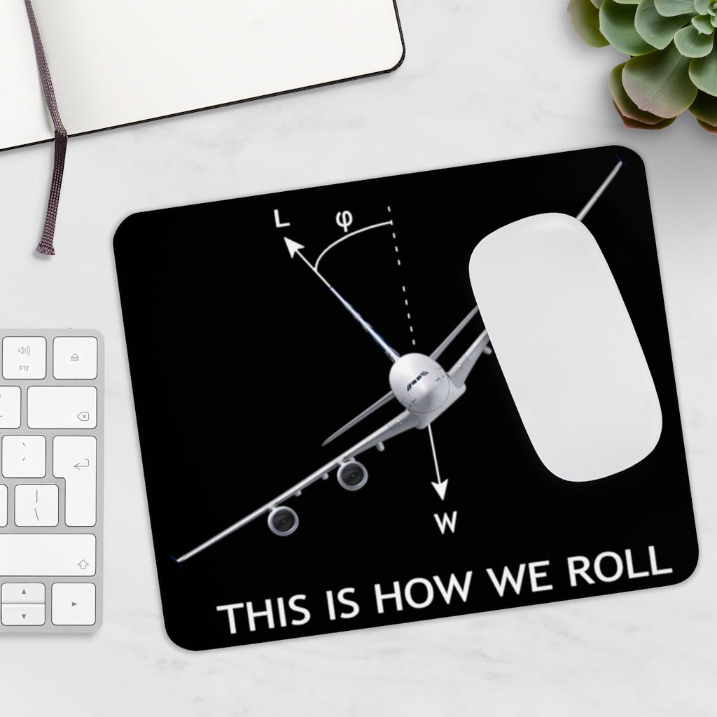 AIRBUS 380 - MOUSE PAD Printify