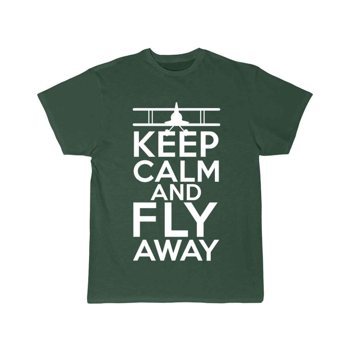 keep calm and fly away T SHIRT THE AV8R