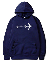 Thumbnail for AVIATION HEARTBEAT DESIGNED PULLOVER THE AV8R