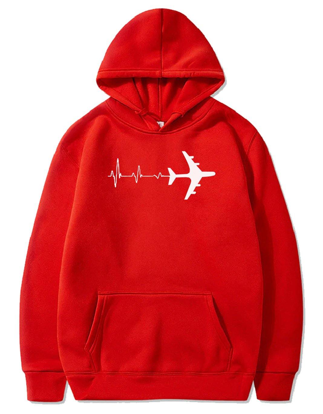 AVIATION HEARTBEAT DESIGNED PULLOVER THE AV8R