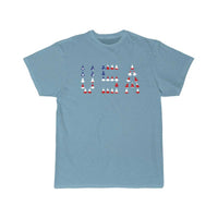 Thumbnail for USA Jet Fighter American Flag Gift T Shirt THE AV8R