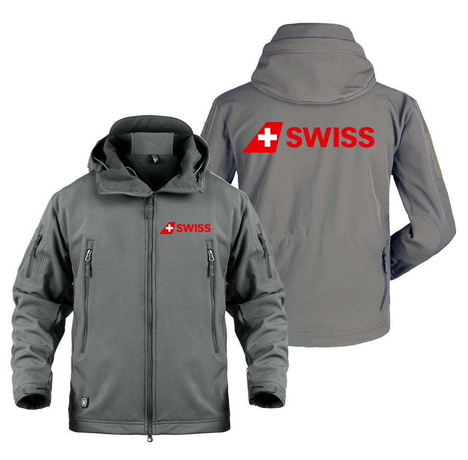 SWISS AIRLINES DESIGNED MILITARY FLEECE THE AV8R