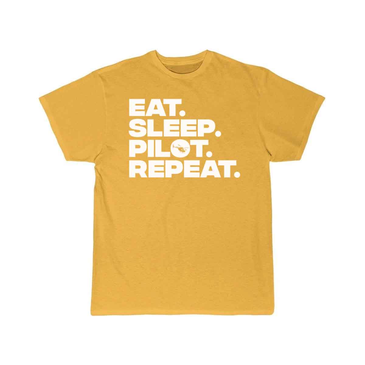 Helicopter - Eat, Sleep, Pilot, Repeat T-SHIRT THE AV8R