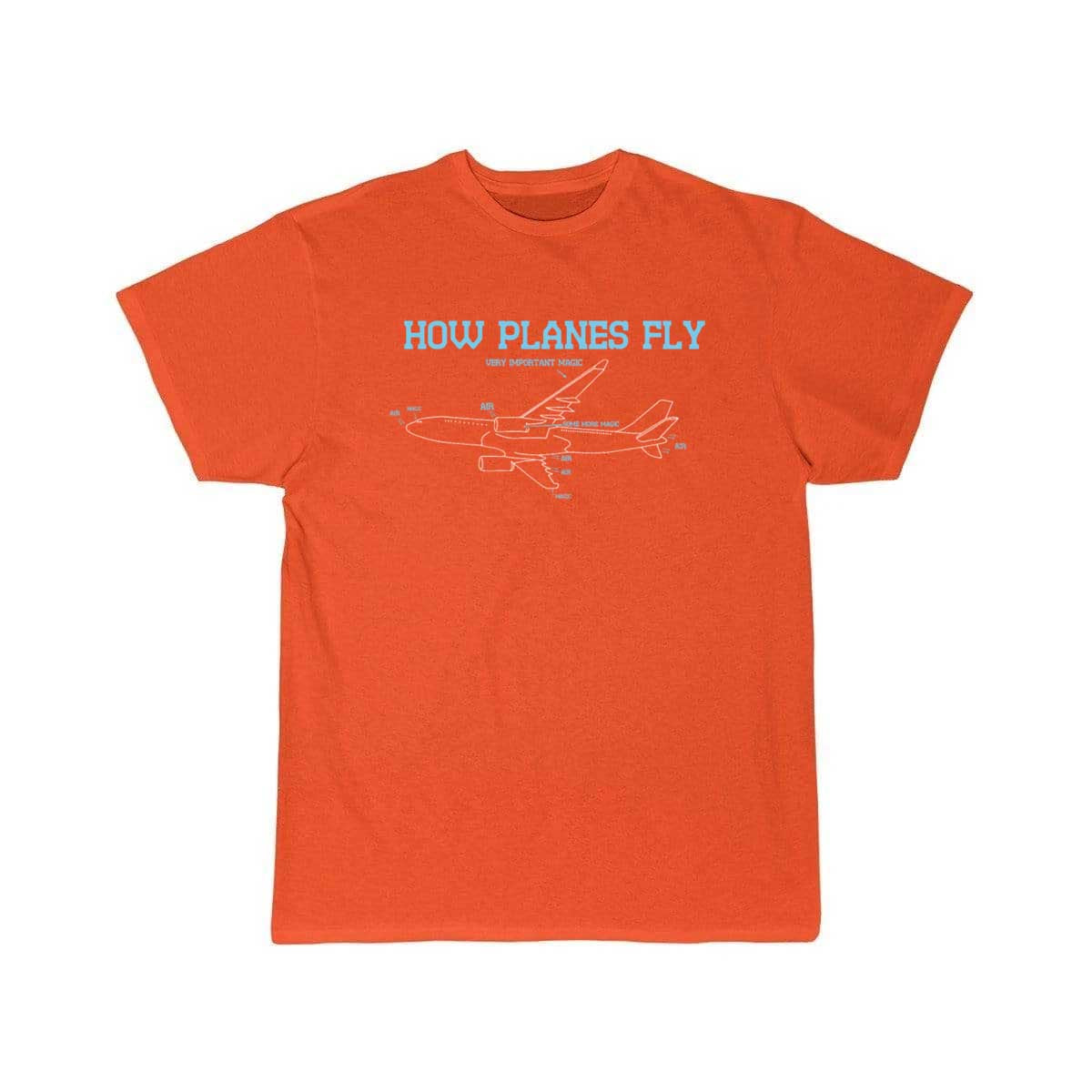 Cool AEROSPACE ENGINEER Tee How Planes Fly T-SHIRT THE AV8R