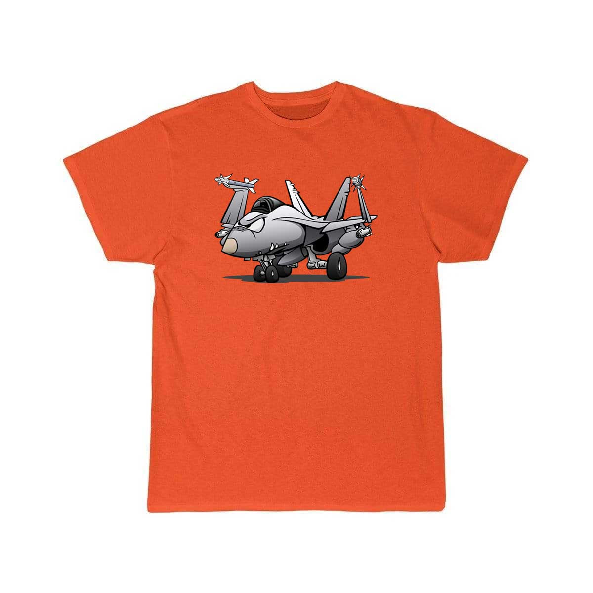 Military Naval Fighter Jet Airplane Cartoon T-SHIRT THE AV8R