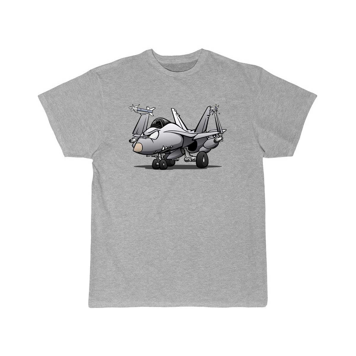 Military Naval Fighter Jet Airplane Cartoon T-SHIRT THE AV8R