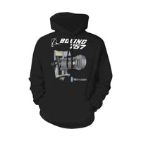 Thumbnail for BOEING 757 All Over Print Hoodie jacket e-joyer