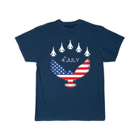 Thumbnail for USA Airplane Jet Fighter T Shirt THE AV8R