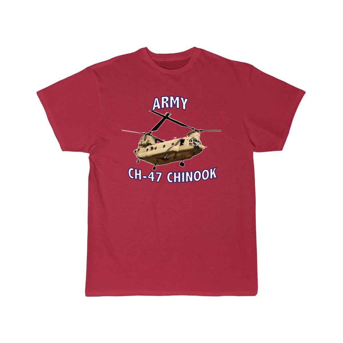 ARMY CH 47 CHINOOK HELICOPTER T SHIRT THE AV8R