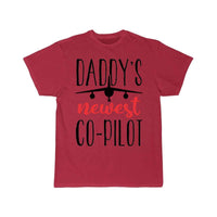 Thumbnail for Daddy's Newest Co-Pilot Jet Aircraft Airplane T-SHIRT THE AV8R