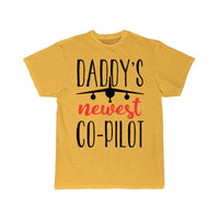 Thumbnail for Daddy's Newest Co-Pilot Jet Aircraft Airplane T-SHIRT THE AV8R