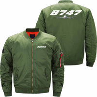 Thumbnail for Boeing 747 Ma-1 Bomber Jacket Flight Jacket Aviator Jacket THE AV8R