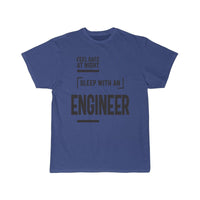 Thumbnail for Feel Safe at Night Sleep With an Engineer  T-Shirt THE AV8R