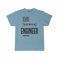 Thumbnail for Feel Safe at Night Sleep With an Engineer  T-Shirt THE AV8R