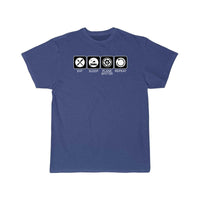 Thumbnail for Plane Spotter Eat Sleep Repeat for Planespotter T-SHIRT THE AV8R