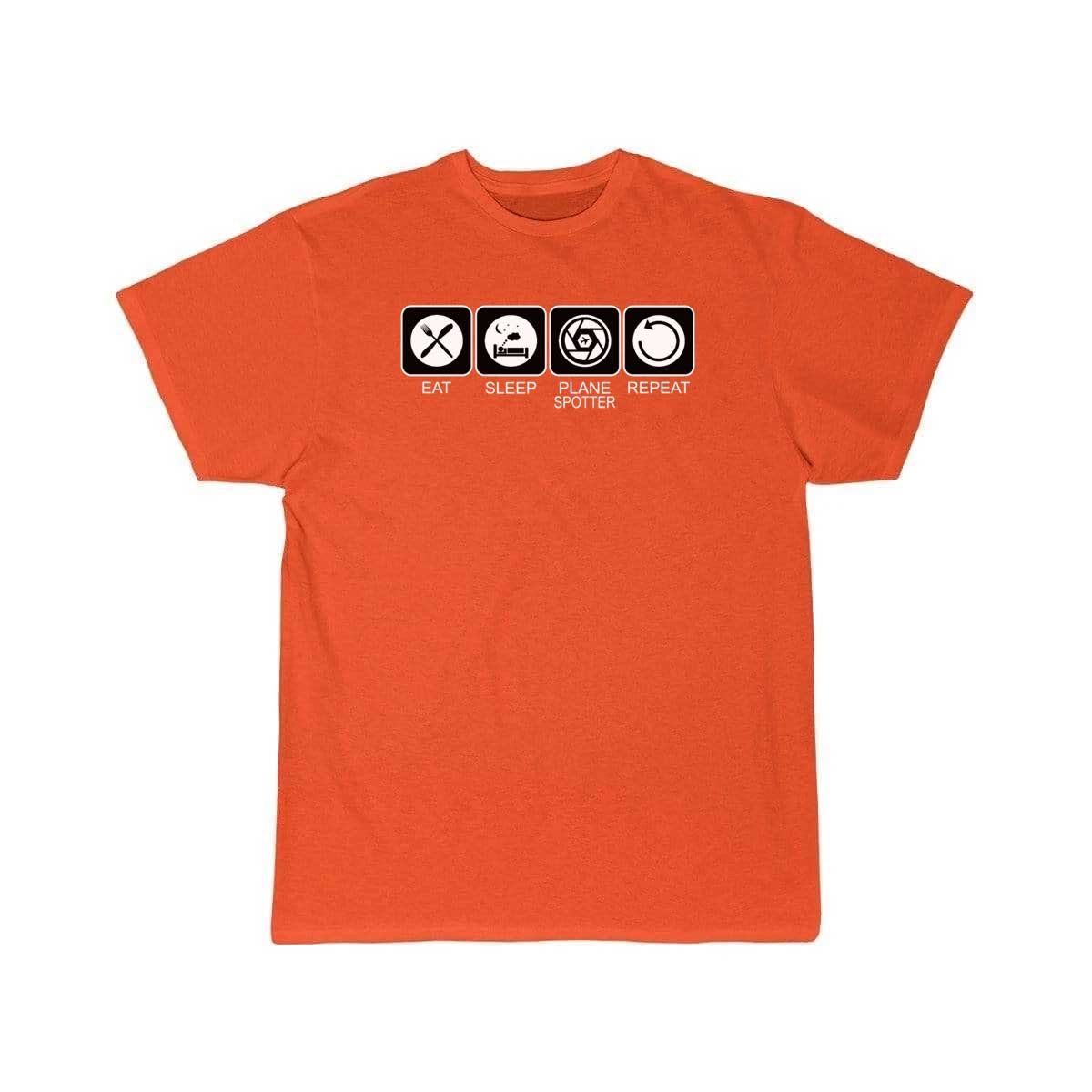 Plane Spotter Eat Sleep Repeat for Planespotter T-SHIRT THE AV8R
