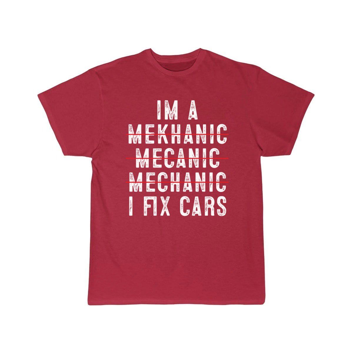 Car Mechanic Garage Auto Mechanic Mechanicial  T-Shirt THE AV8R