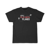 Thumbnail for I Still Play With Planes Art Aviation Profession T-SHIRT THE AV8R