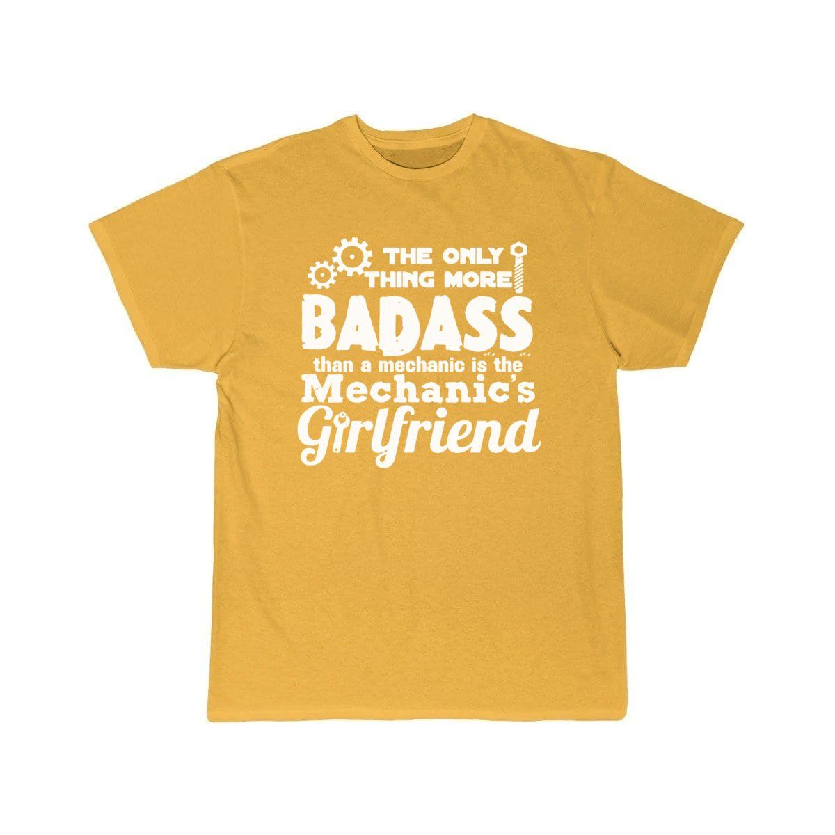 Badass Mechanic s Girlfriend  T-Shirt THE AV8R