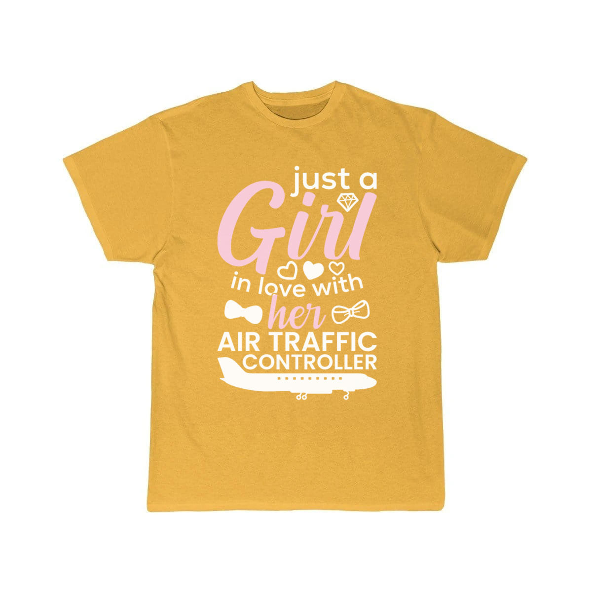 st A Girl Who Loves Air Traffic Controller ATC T-SHIRT THE AV8R