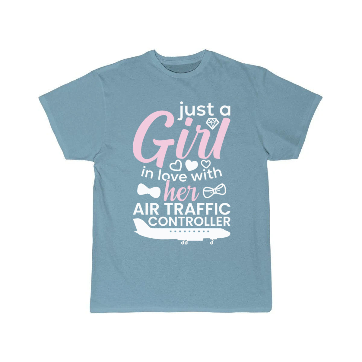 st A Girl Who Loves Air Traffic Controller ATC T-SHIRT THE AV8R