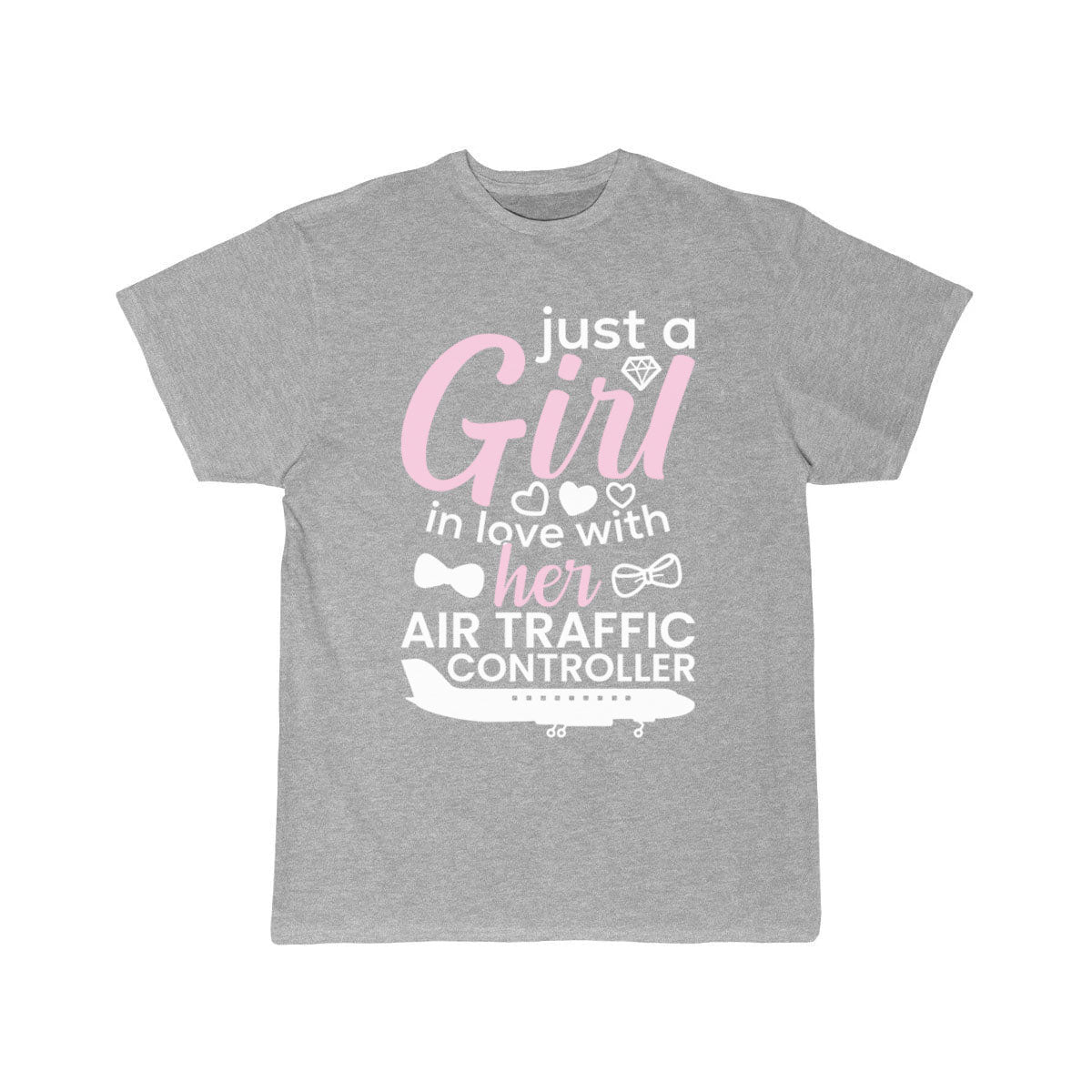 st A Girl Who Loves Air Traffic Controller ATC T-SHIRT THE AV8R