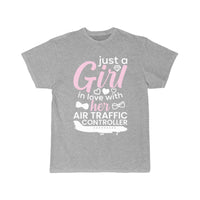 Thumbnail for st A Girl Who Loves Air Traffic Controller ATC T-SHIRT THE AV8R