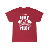 Thumbnail for This Guy Is An Awesome Pilot Funny T-SHIRT THE AV8R