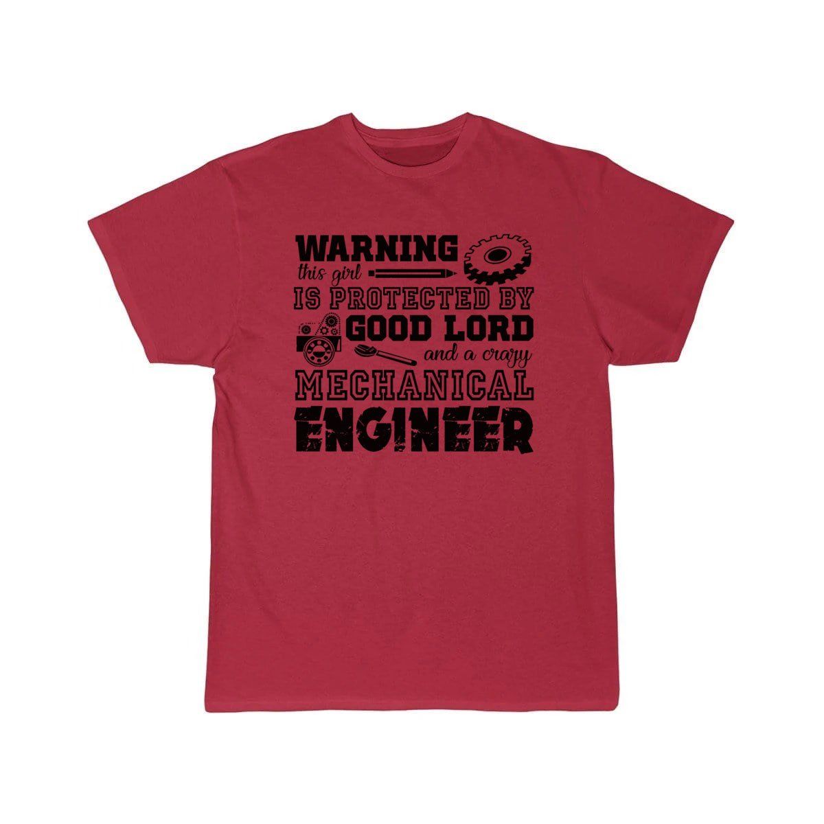 Protected By A Mechanical Engineer  T-Shirt THE AV8R